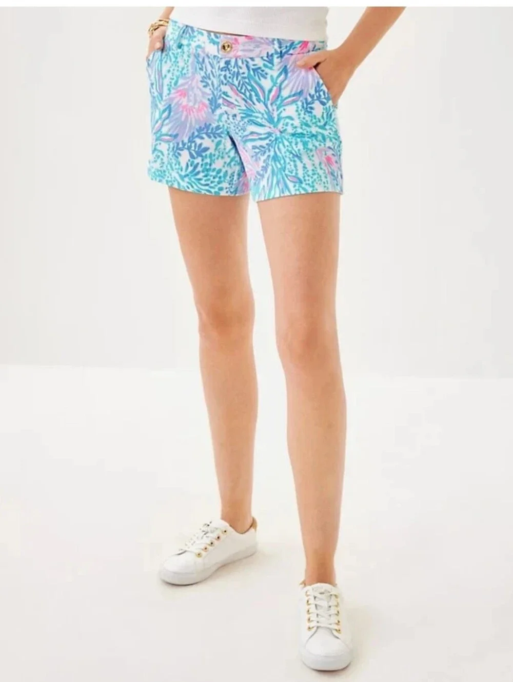 NWT Lilly Pulitzer Callahan Knit Short. Size 8 - Picture 1 of 9